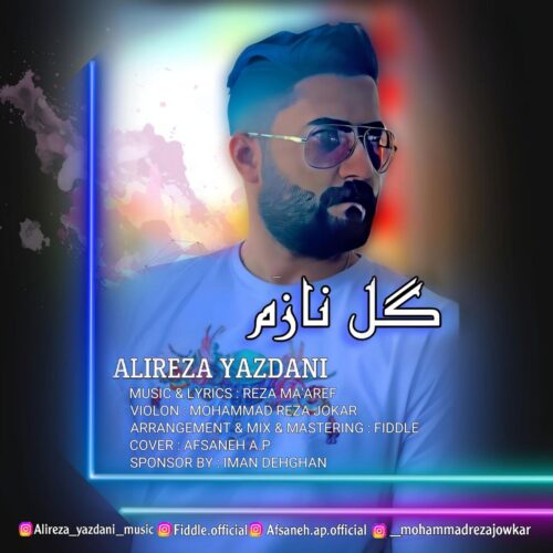 دانلود آهنگ علیرضا یزدانی گل نازم دانلود آهنگ علیرضا یزدانی گل نازم